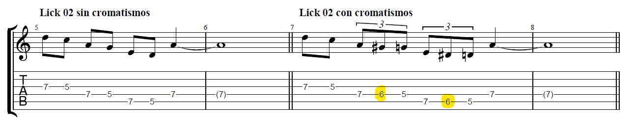 Lick02 con cromatismos